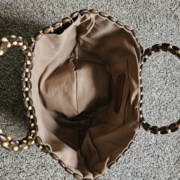 Free people Ibiza beaded purse half moon nwot - Picture 7 of 7